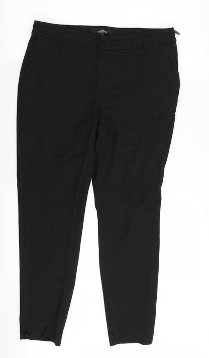 Womens UK Size 12 NEXT Regular Fit  Black Trousers