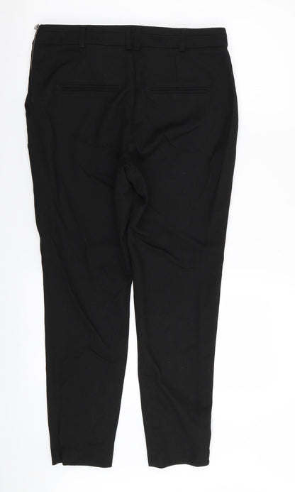 Womens UK Size 12 NEXT Regular Fit  Black Trousers