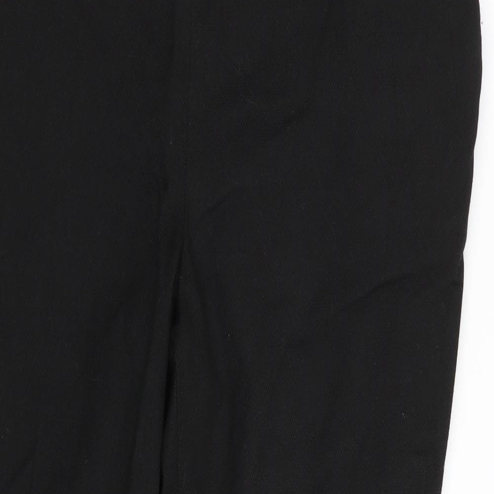 Womens UK Size 12 NEXT Regular Fit  Black Trousers