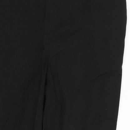 Womens UK Size 12 NEXT Regular Fit  Black Trousers
