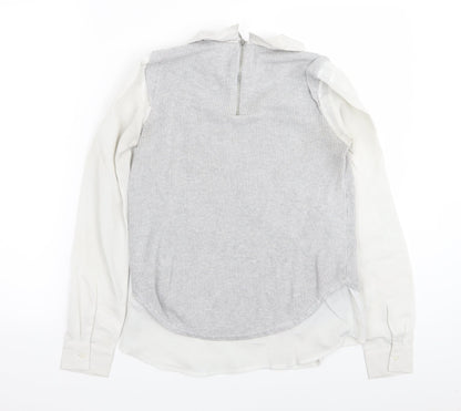 g2000 women Womens Grey   Pullover Jumper Size 4  - top/jumper