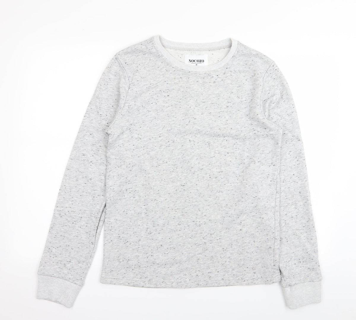 nocozo Mens Grey Polka Dot  Pullover Jumper Size M