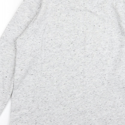 nocozo Mens Grey Polka Dot  Pullover Jumper Size M