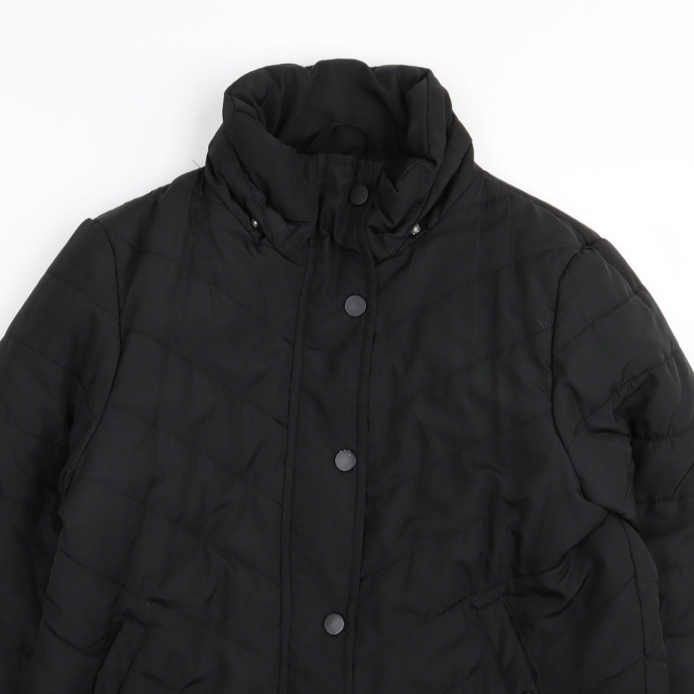 Avenue Womens Black   Jacket Coat Size 12