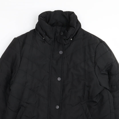 Avenue Womens Black   Jacket Coat Size 12