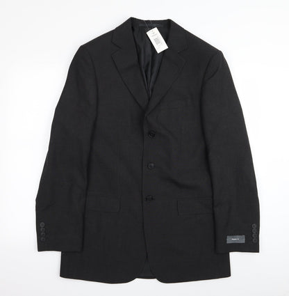 Mens UK Size 38 M&S Regular Grey Suit Jacket