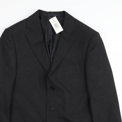 Mens UK Size 38 M&S Regular Grey Suit Jacket