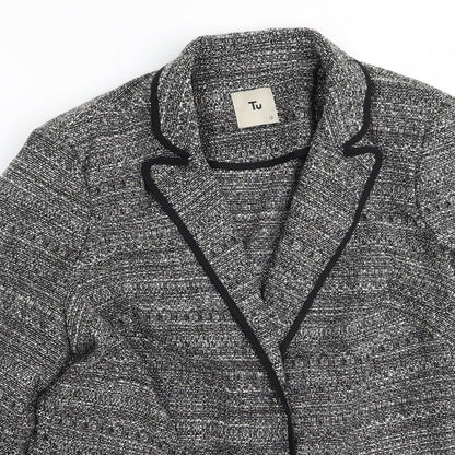 TU Womens Grey   Jacket Blazer Size 12