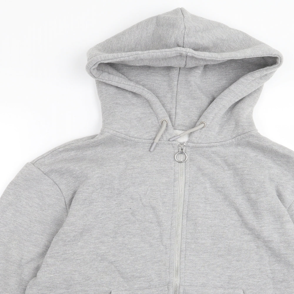 Topman Mens Grey   Full Zip Jumper Size S