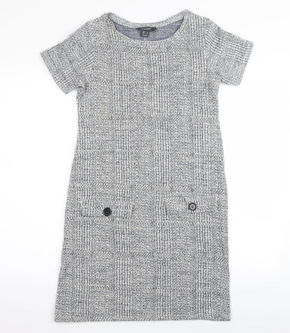 Primark Womens Grey   A-Line  Size 6