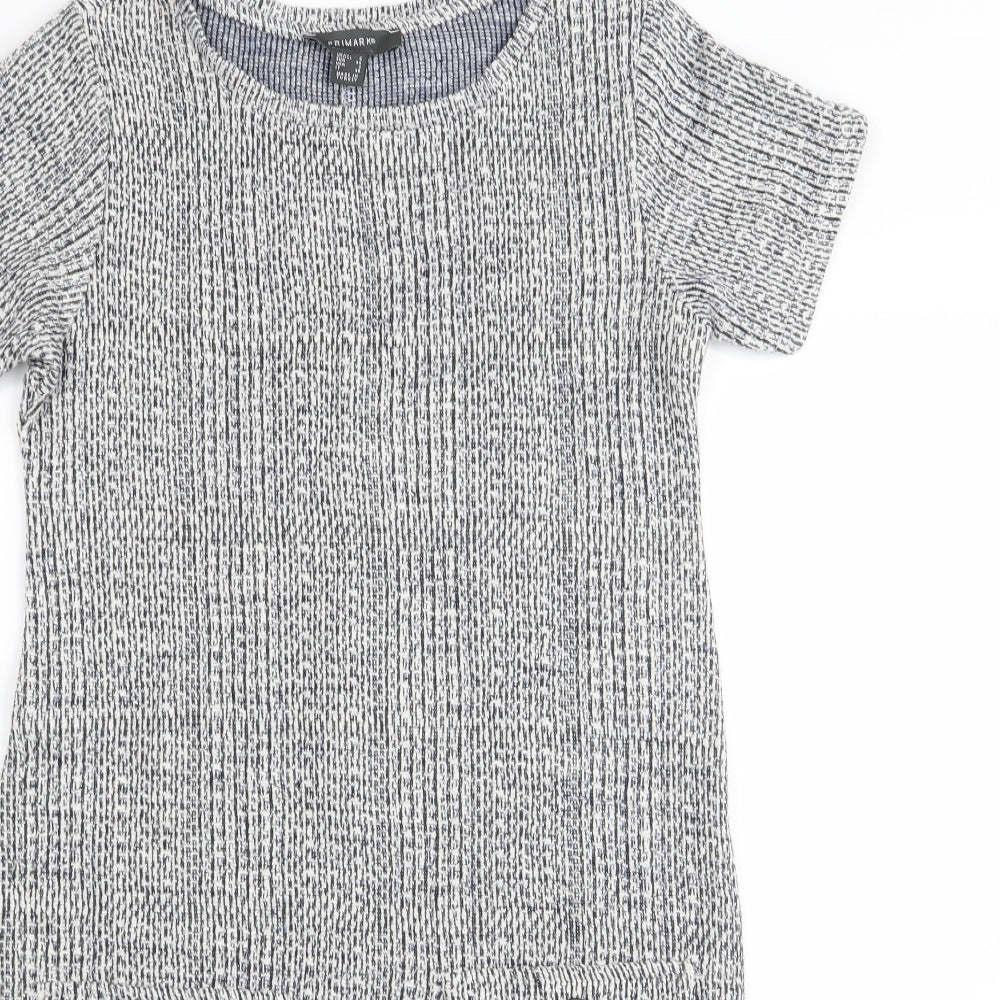 Primark Womens Grey   A-Line  Size 6