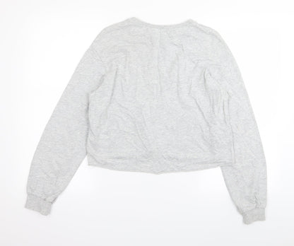 H&M Womens Grey   Pullover Jumper Size S