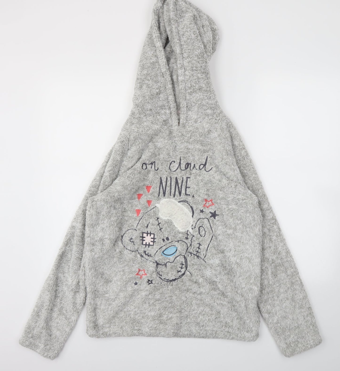 M&S Womens Grey Animal Print  Pullover Jumper Size 8