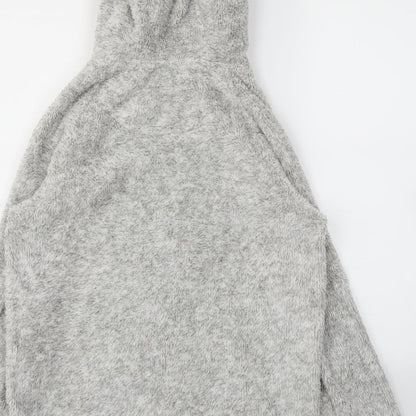M&S Womens Grey Animal Print  Pullover Jumper Size 8