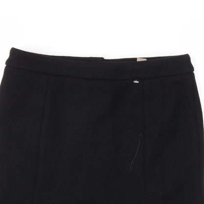 H&M Womens Black   A-Line Skirt Size 6