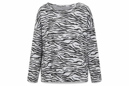 Womens UK Size 12 NEXT Black Pullover Sweatshirt