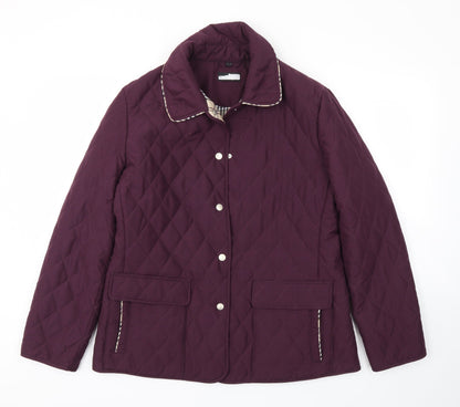 Womens UK Size 14 Preworn Purple Jacket