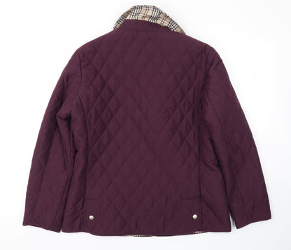 Womens UK Size 14 Preworn Purple Jacket