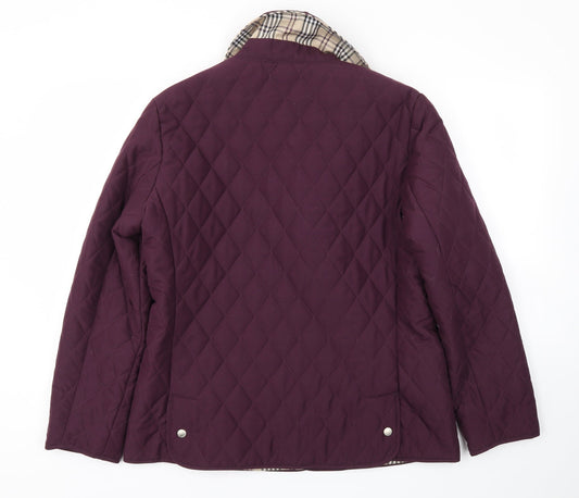 Womens UK Size 14 Preworn Purple Jacket