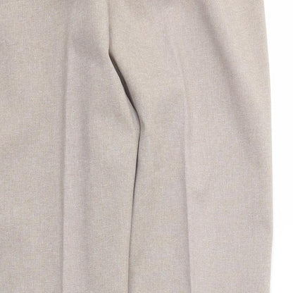 Womens UK Size 12 Preworn Regular Fit  Brown Trousers