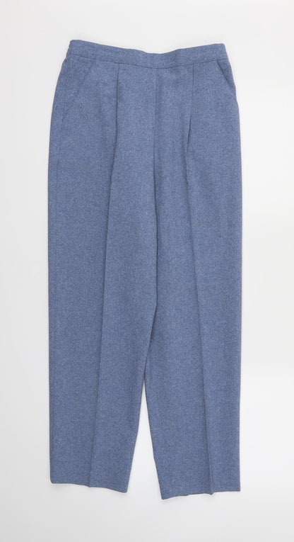 Classics Womens Blue   Trousers  Size 12 L26 in - Stretch waistband