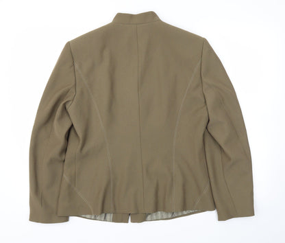 Gerry Weber Womens Green   Jacket Blazer Size 14
