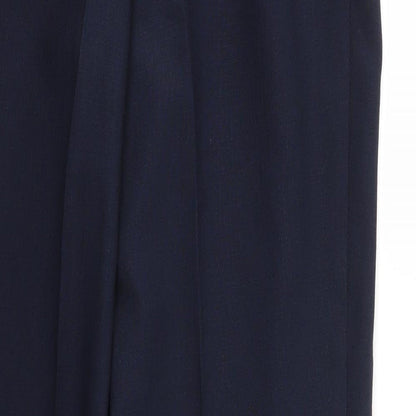 Womens UK Size 10 M&S Regular Fit  Blue Trousers