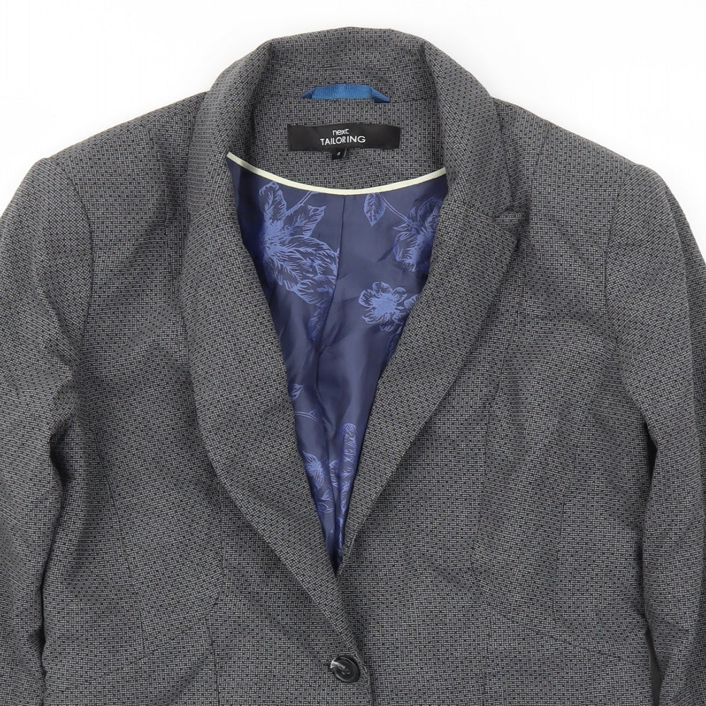 NEXT Womens Grey   Jacket Blazer Size 8