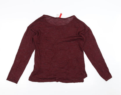 Divided by H&M Womens Red   Pullover Jumper Size S