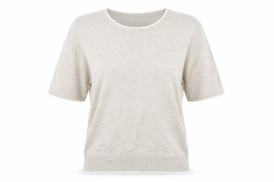 Marks & Spencer Womens Beige   Pullover Jumper Size 12