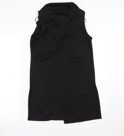Womens UK Size 8 New Look Black Cardigan Jumper