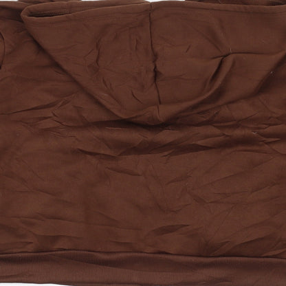 SheIn Womens Brown   Full Zip Hoodie Size L