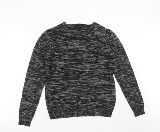 Primark Mens Black   Pullover Jumper Size XS