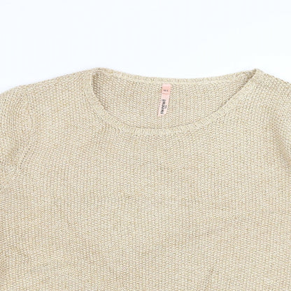 SWEEWE Womens Gold   Pullover Jumper Size M