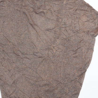 Next Womens Brown   Pullover Jumper Size L  - bronze colour