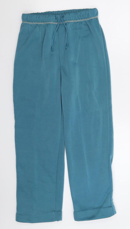 Anne De Lancay Womens Blue   Trousers  Size 12 L27 in
