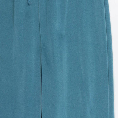 Anne De Lancay Womens Blue   Trousers  Size 12 L27 in
