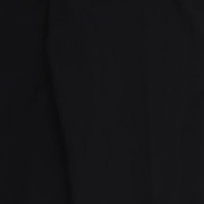 Womens UK Size 18 Preworn Regular Fit  Black Trousers