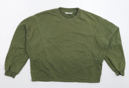 George Womens Green   Pullover Sweatshirt Size M