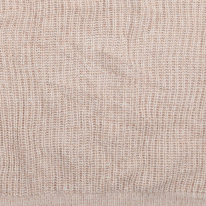 Brand and care label for Atmosphere women’s beige knit jumper, size UK 12