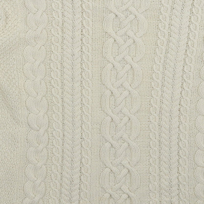 Preworn Womens White  Knit Pullover Jumper Size 20