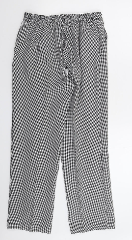 Womens UK Size 10 Damart Regular Fit  Multicoloured Trousers