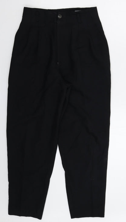From Nil Womens Black   Trousers  Size 26 in L26 in