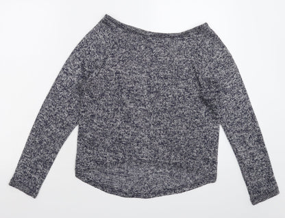 New Look Girls Blue  Knit Pullover Jumper Size 12-13 Years