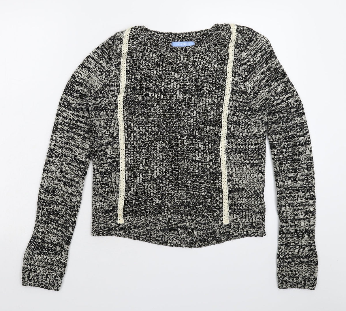 Aphorism Womens Grey  Knit Pullover Jumper Size M