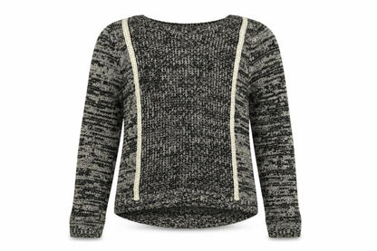 Aphorism Womens Grey  Knit Pullover Jumper Size M