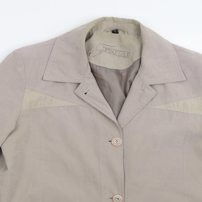 Womens UK Size 12 Finesse Grey Jacket