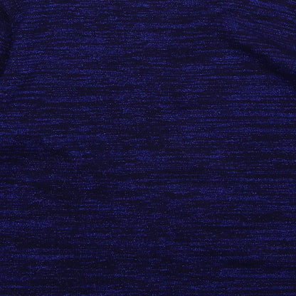 Luxury Knitwear Womens Blue  Knit Cardigan Jumper Size M