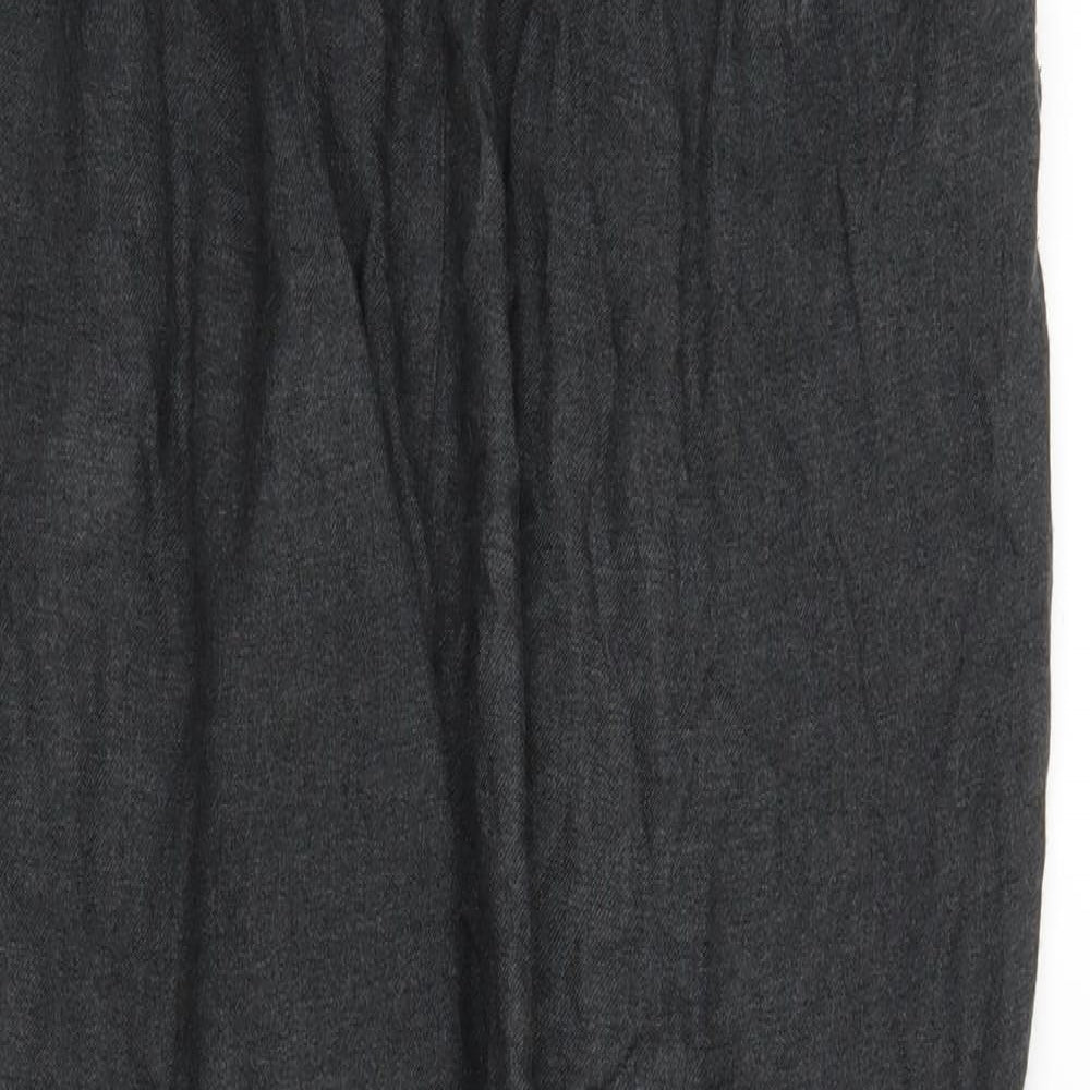 Womens UK Size 12 French Connection Regular Fit Bloomer Grey Trousers