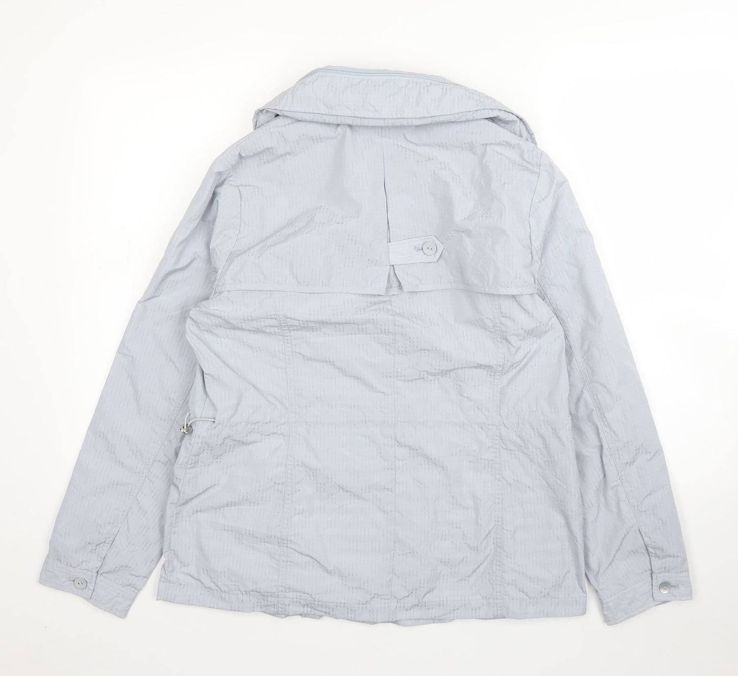 Womens UK Size 14 M&S Blue Overcoat